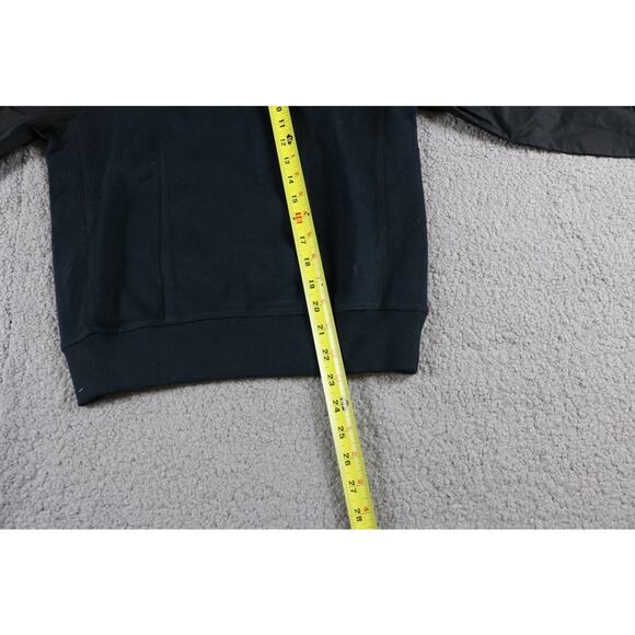 New Thakoon Sweatshirt Womens Xs Black Embroidered Ballon Eyelet Pullover - Picture 5 of 6